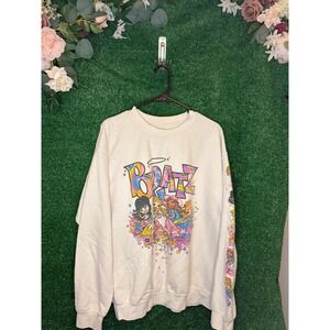 Vintage Y2K Bratz Graphic Sleeve Crewneck Sweatshirt MGA 2000s